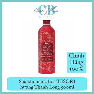 Sữa tắm nước hoa Ý Tesori D'oriente hương Thanh Long ( Rồng Đỏ ) Chính Hãng - Dung Lượng 500ml - Tặng vòi xịt