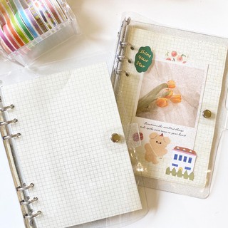 [BINDER] Sổ còng size A6, A5 xinh xắn thích hợp học tập (bìa chưa kèm giấy)