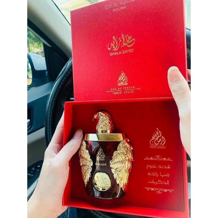𝐍𝐮̛𝐨̛́𝐜 𝐇𝐨𝐚 Đ𝐚̣𝐢 𝐁𝐚̀𝐧𝐠 Đ𝐨̉ 𝐆𝐡𝐚𝐥𝐚 𝐙𝐚𝐲𝐞𝐝 𝐋𝐮𝐱𝐮𝐫𝐲 𝐑𝐨𝐮𝐠𝐞 𝟏𝟎𝟎𝐦𝐥 𝐃𝐮𝐛𝐚𝐢