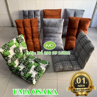 Ghế Bệt Tựa Lưng Tatami Kiểu Nhật UMA OSAKA 100x50cm - Đa Năng Dùng Ngồi Bệt Thư Giãn, Êm Ái, Bàn Ăn, Bàn Gaming.