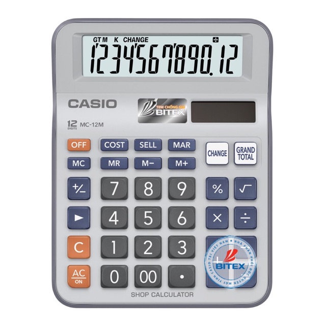 Máy Tính Casio MC-12M