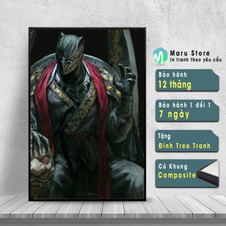 Tranh Báo Đen Marvel Đẹp Treo Tường Decor Phòng Trọ
