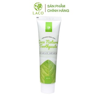Kem đánh răng hữu cơ LACO giúp hết ê buốt và chảy máu chân răng 50g