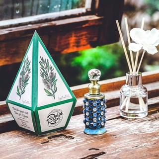 Tinh dầu nguyên chất Dalat Retro, tràm gió cajeput, 10ml, hộp, mẫu ether
