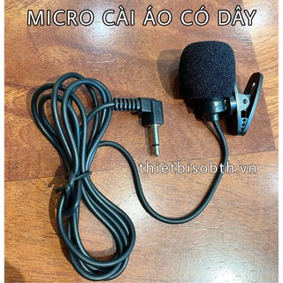 [Mã ELHACE giảm 4% đơn 300K] Micro Cài Áo Có Dây Dùng Cho Máy Trợ Giảng