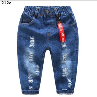 Quần jeans rách cho bé trai, bé gái