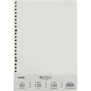 [Mã LIFEBOOK2 giảm 10% đơn 0Đ] Ruột sổ chấm B5 100 tờ MS