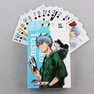 Bộ bài anime poker KUROKO TUYỂN THỦ VÔ HÌNH 52 lá hộp ảnh anime chibi