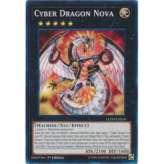 Thẻ bài Yugioh - TCG - Cyber Dragon Nova / LEDD-ENB30'