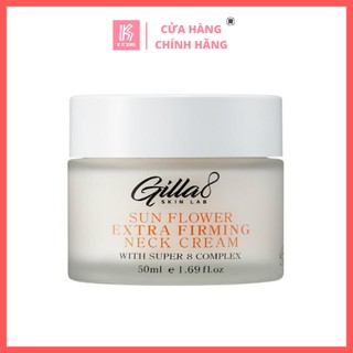GILLA8 SUNFLOWER EXTRA FIRMING NECK CREAM - Kem dưỡng săn chắc vùng cổ