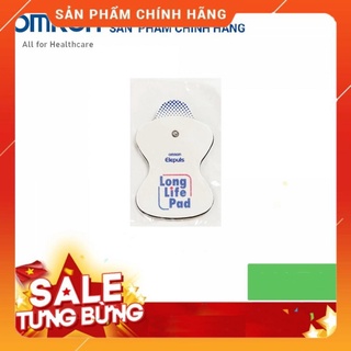 MIẾNG DÁN ĐIỆN CỰC MÁY MASSAGE XUNG ĐIỆN OMRON HV-F127/HV-F128 - 1 TÚI 2 MIẾNG DÁN
