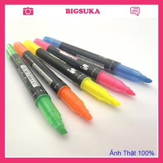 Bút Highlight dạ quang Thiên Long nhiều màu HL-03 BIGSUKA