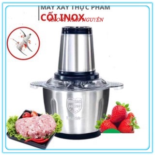 Máy xay thịt lưỡi dao kép 4 lưỡi cối inox DHA-868 xay siêu khỏe, siêu mịn.