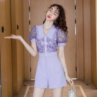 Hàng nhập - Jumpsuit ngắn, jump đùi xô lụa