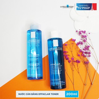 [NHẬP KHẨU-TEM PHỤ] Nước hoa hồng LA ROCHE - POSAY dành cho da dầu mụn - da nhạy cảm 200ml
