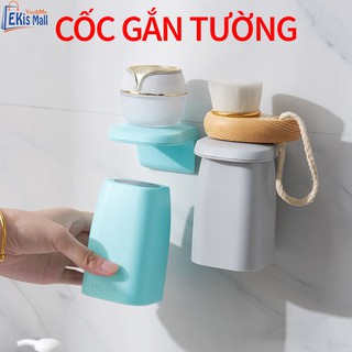 Cốc đánh răng Cốc đựng bàn chải đánh răng gắn tường