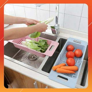 Khay Rổ Để Bồn Rửa Chỉnh Được Kích Thước Tiện Dụng