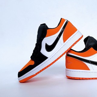 [FreeShip+ Hàng Xịn] Giày Jordan Low , Giày JD1 cam vàng cao thấp cao cấp