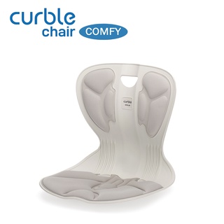 [CHÍNH HÃNG ABLUE] Ghế Curble Comfy chỉnh dáng ngồi đúng, chống gù. Hàn Quốc (Made in Korea). Màu xám trắng
