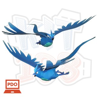 Mô hình giấy Pokemon Articuno