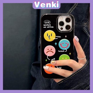 iPhone Case Silicone Soft Case Black Shiny Shockproof Protection Camera Colorful Expression Cartoon Cute Compatible For iPhone 11 Pro Max 13 Pro Max 12 Pro Max 7Plus xr XS Max