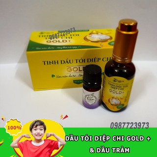 Dầu Tỏi Diệp Chi Gold Plus Và Tinh Dầu Tràm xứ Huế Hiểu Nhi