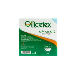 Giấy ghi chú 3x3 OT21-003 màu xanh dương