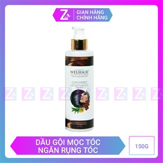 Dầu Gội Giảm Rụng Tóc Kích Thích Mọc Tóc Welhair 150ml