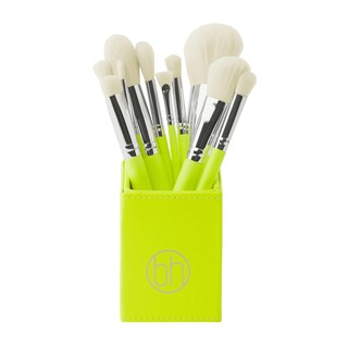 Bộ Cọ BH Cosmetics Color Festival 12 Piece Brush Set With Angled Brush Holder