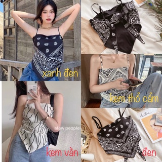 ÁO THỔ CẨM HAI DÂY NƠ LƯNG (KÈM VIDEO HÌNH THẬT)