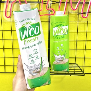 Nước dừa tươi Vico Fresh hộp 1 lít