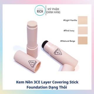 Kem Nền Thỏi 3ce - Layer Covering Stick Foundation