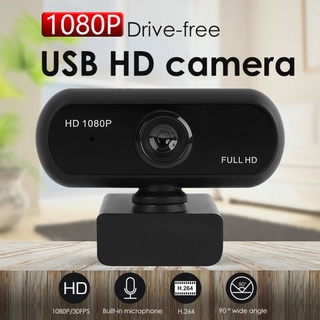Webcam Full HD 1080P Camera Cho Máy Tính, Có Mic 1080p Cho Laptop Học Online Qua ZOOM, Trực Tuyến- Hội Họp Rõ Nét