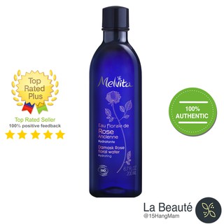 Melvita Eau Florale De Rose - Nước Cân Bằng Cho Da Khô Đến Da Thường 200ml