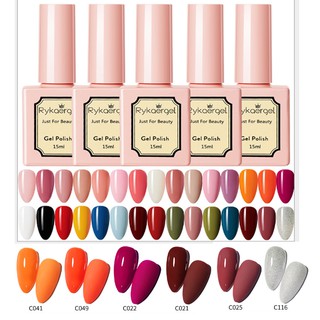 [41-60] Sơn gel Rykaergel chai15ml mà nail chăm sóc móng làm nail