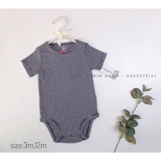 Bodysuit cổ tròn bé gái - BD12