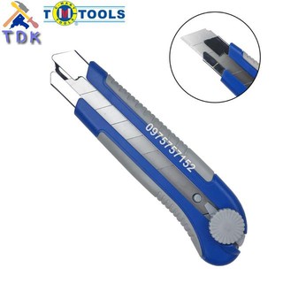Dao đa năng, dao trổ, rọc giấy lưỡi bản lớn C-Mart, (Bề rộng lưỡi dao 25mm)
