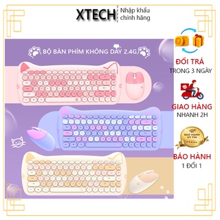 [Mã 263ELHA100K0 hoàn 7% đơn 500K] Combo bàn phím và chuột không dây MOFii Geezer chính hãng có sẵn - Mẫu mới