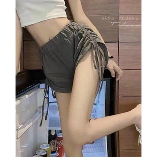 Quần đùi rút hai bên hông