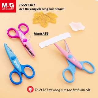 Kéo thủ công cắt giấy răng cưa M&amp;G - FSS91301