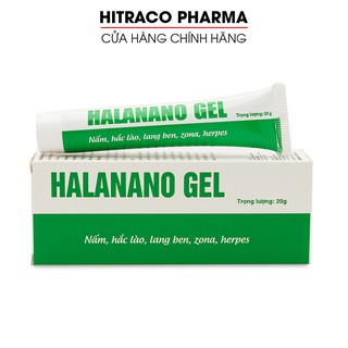 Kem bôi nấm, hắc lào, lăng ben, zona, herpes Halanano Gel - Tuýp 20g [Halanano Gel]