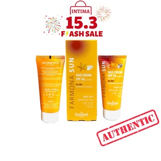 Kem Chống Nắng Farmona Sun Face Cream SPF50 Oil Free Kiềm Dầu, Nâng Tone - Nội Địa BaLan 50ml