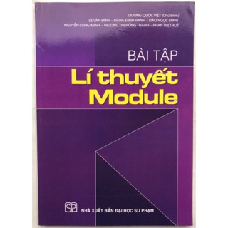 Sách - Bài tập Lí thuyết Module