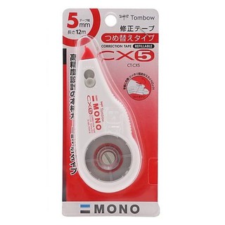 Hộp 10  cái Xóa kéo 12m TOMBOW MONO CT-CX5 Correction tape
