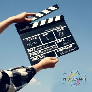 Bảng clapper board quay phim đạo cụ chụp ảnh quay phim