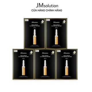 Combo 5 Mặt Nạ JMSolution Dưỡng Sáng Cấp Ẩm Da S.O.S Ampoule Vita Mask 30ml x5