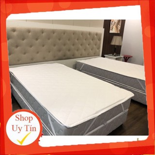 TẤM TRẢI TOPPER BẢO VỆ ĐỆM (NỆM) MÀU TRẮNG CAO CẤP