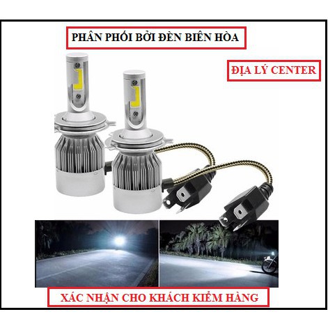 Đèn pha ;led C6 H4 36W