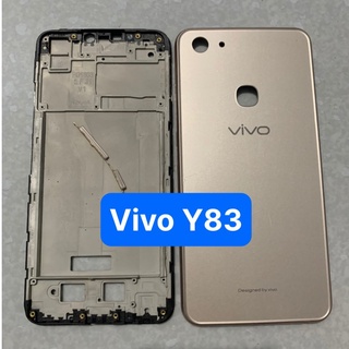 bộ vỏ vivo Y83 - gồm lưng,sườn,phím (loại có vân tay)