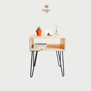 Kệ đầu giường/ Kệ gỗ thông tự nhiên Decor, trang trí nhà cửa FEGO0014